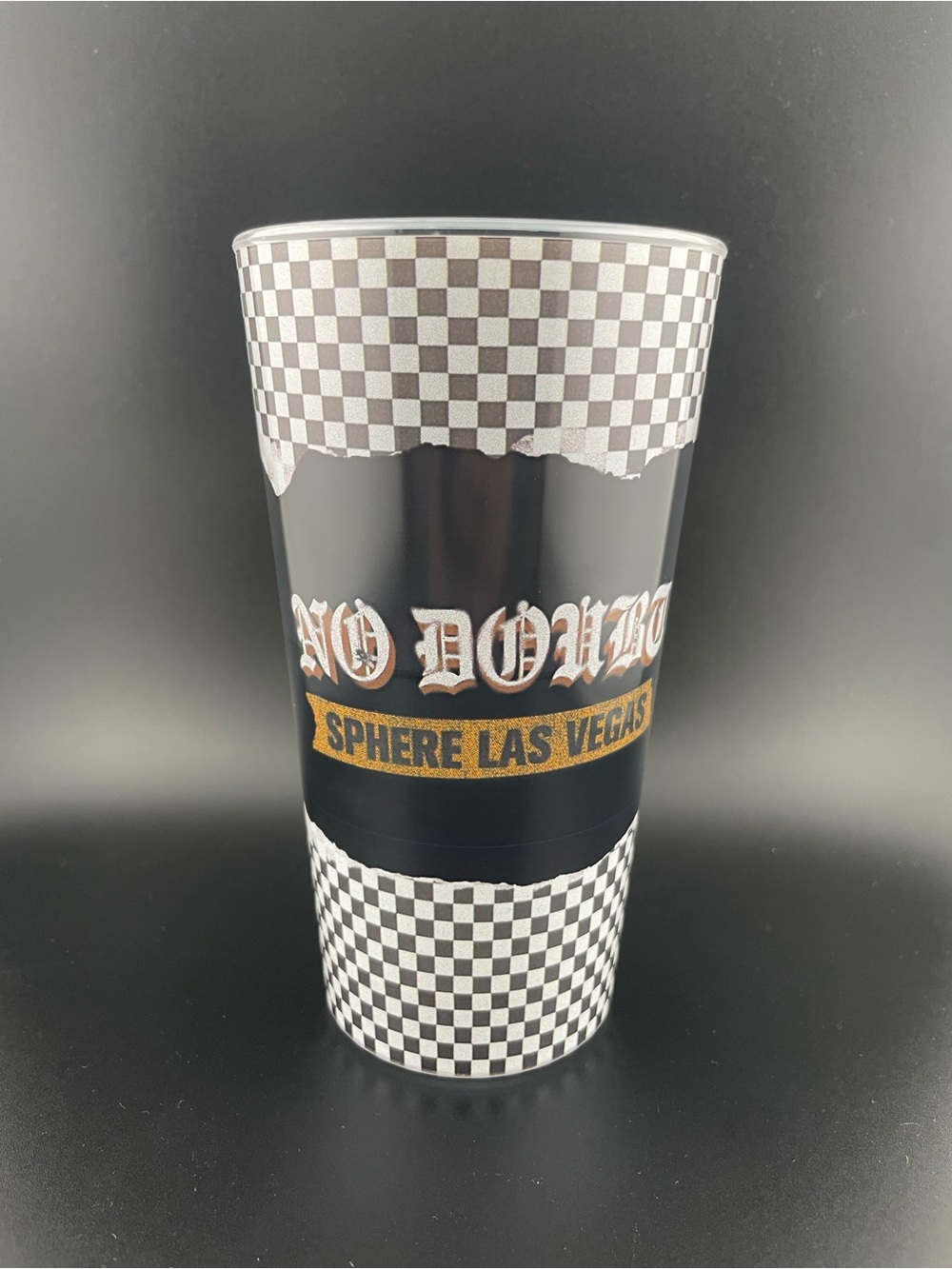 No Doubt Sphere Las Vegas Checkerboard Collector Concert Cup